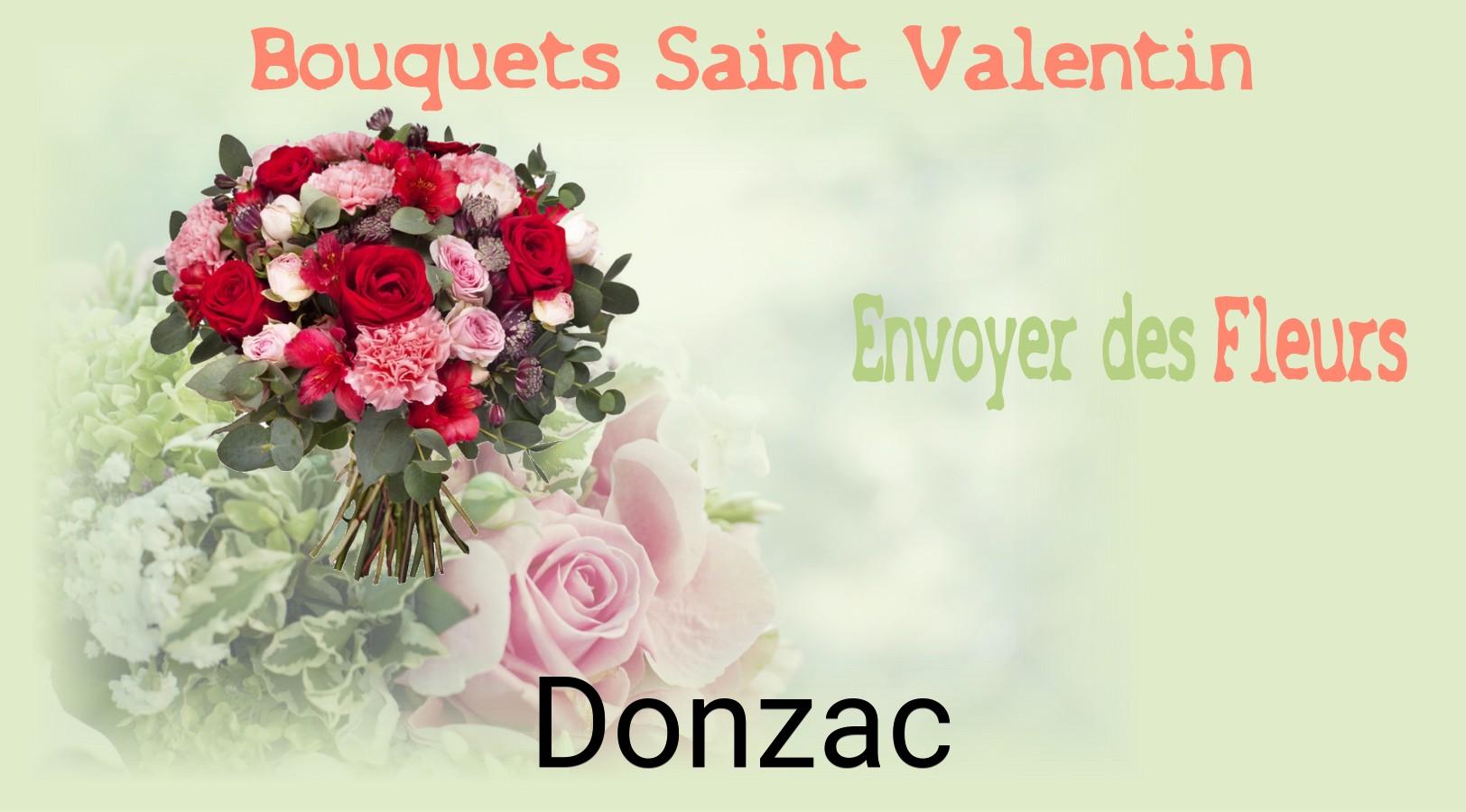 Roses de Saint-Valentin livrées à Donzac